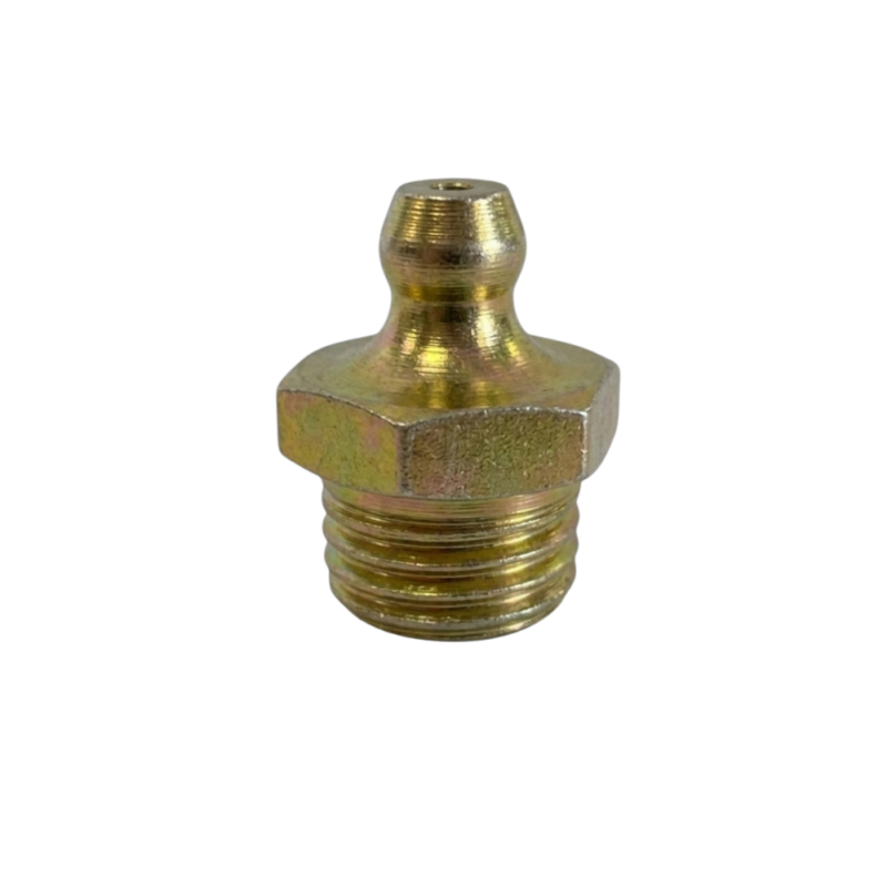 M12 x 1.5 Taper Straight Grease Fitting - 10 pcs