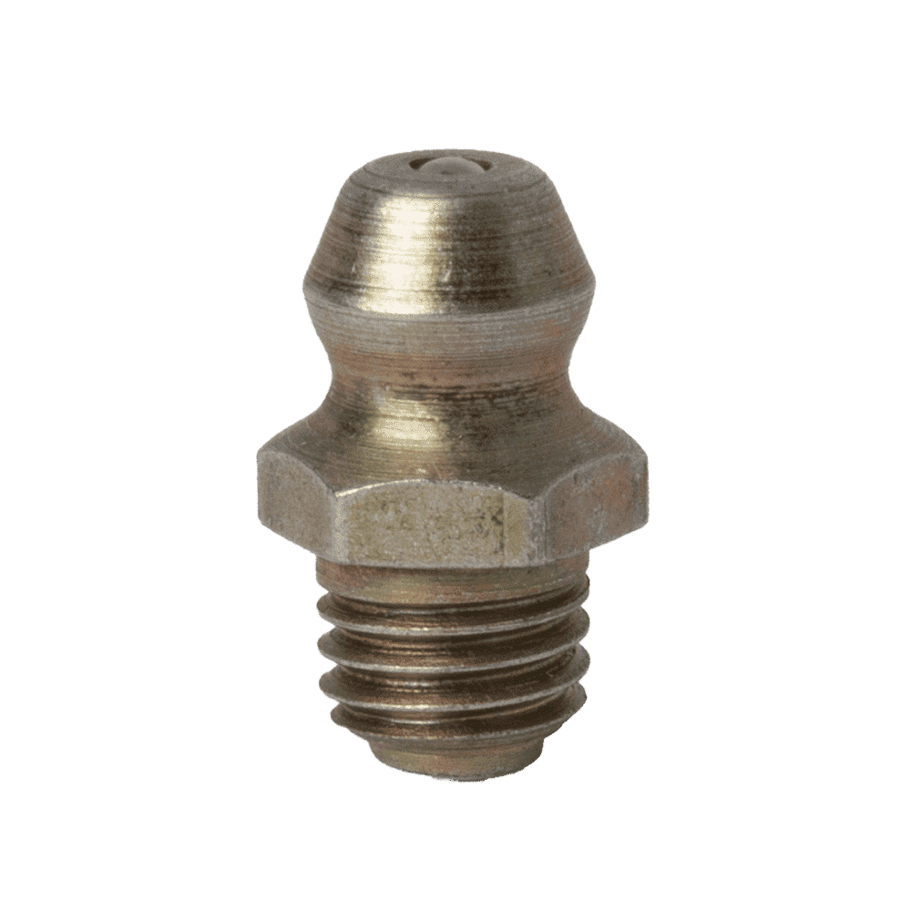 1/4" x 28 UNF Straight Grease Fitting - 10 pcs