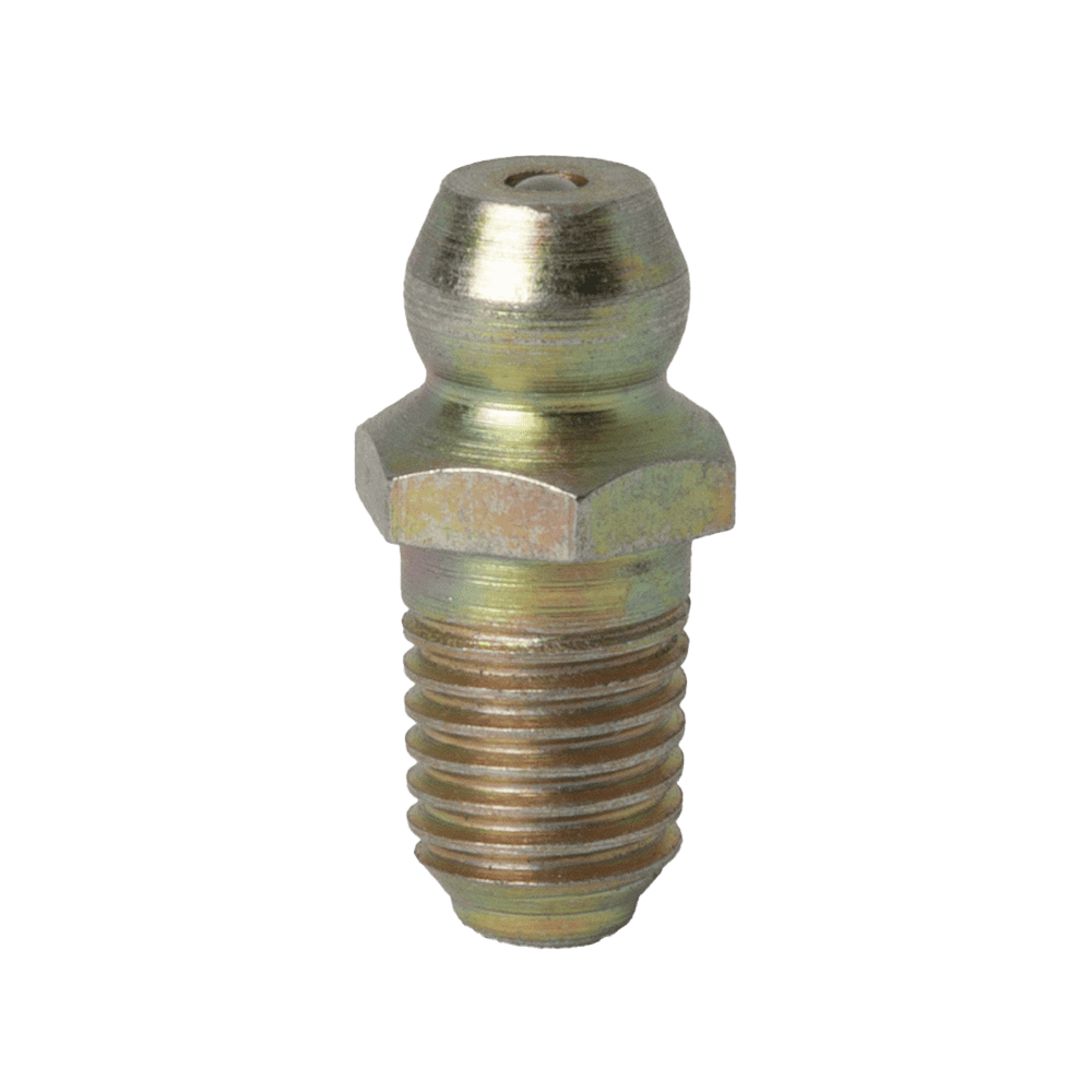 1/4 x 28 SAE-LT Straight Hydraulic Grease Nipple 11/16'' Long - 10 pcs