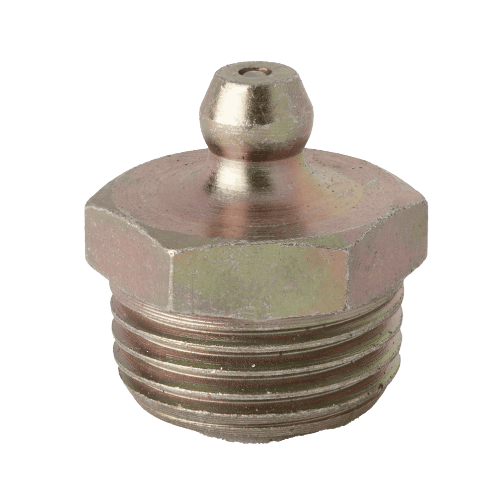 3/8" x 18 PTF Straight Grease Fitting - 2 pcs