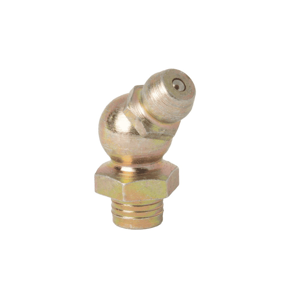 3/16'' Drive Fit 45˚ Grease Fitting - 10 pcs