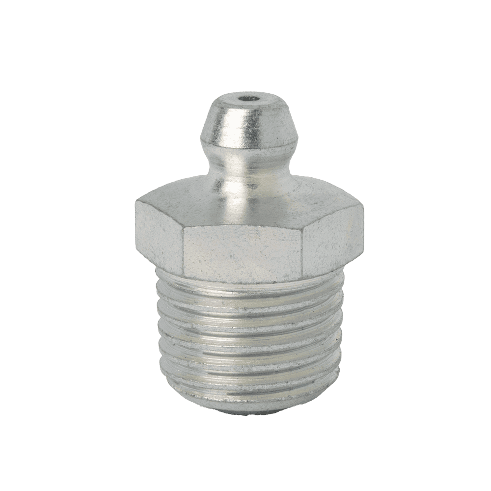 1/4" x 18 PTF Steel Leakproof Grease Fitting - 1 pc
