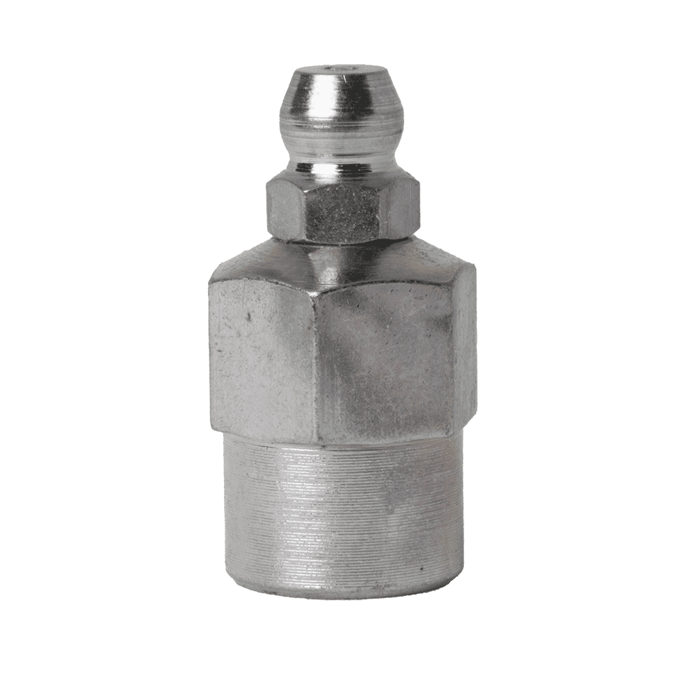 1/8" x 27 NPS Straight Female Grease Fitting - 5 pcs