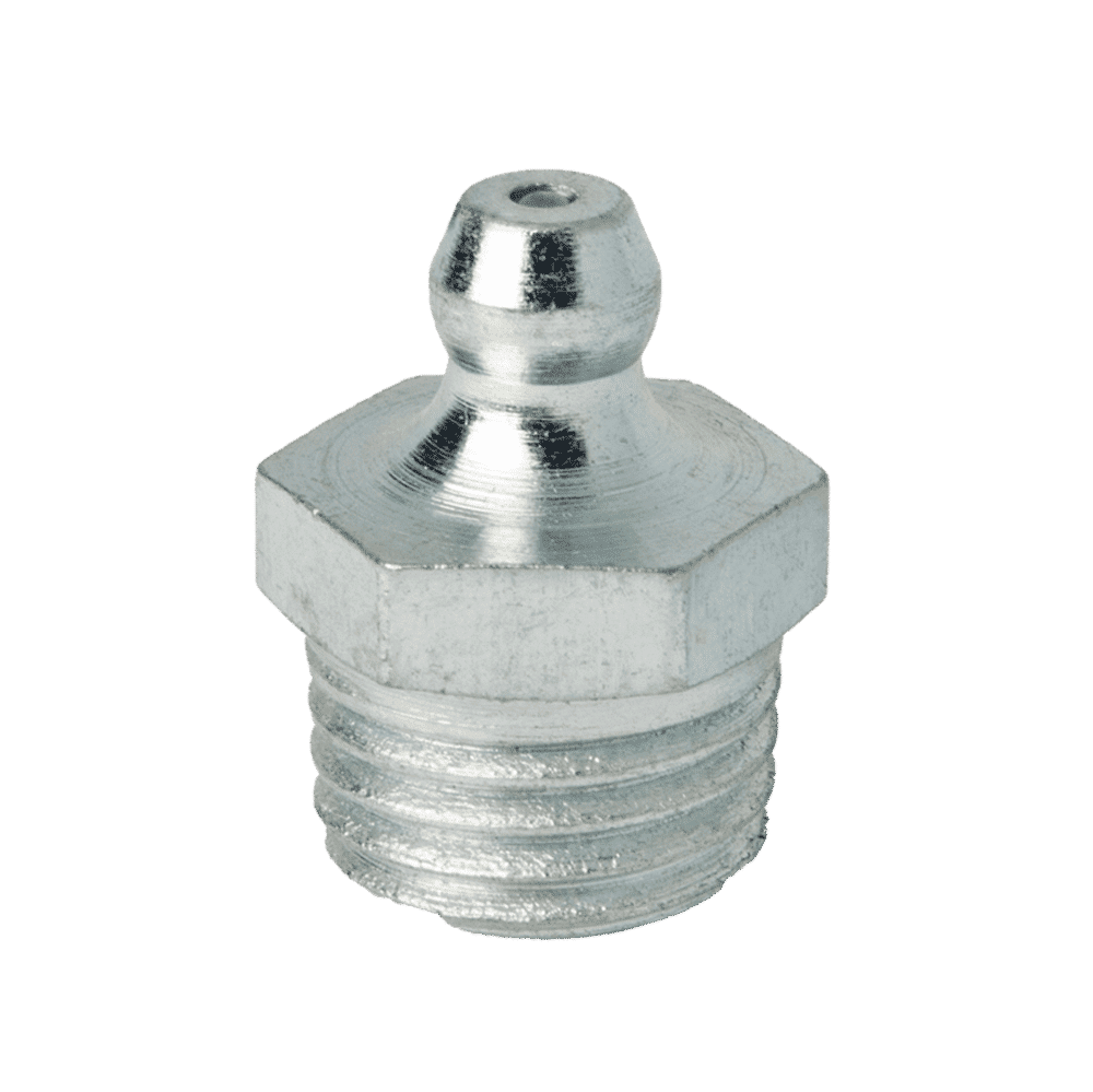 1/4" x 18 PTF Straight Grease Fitting - 10 pcs