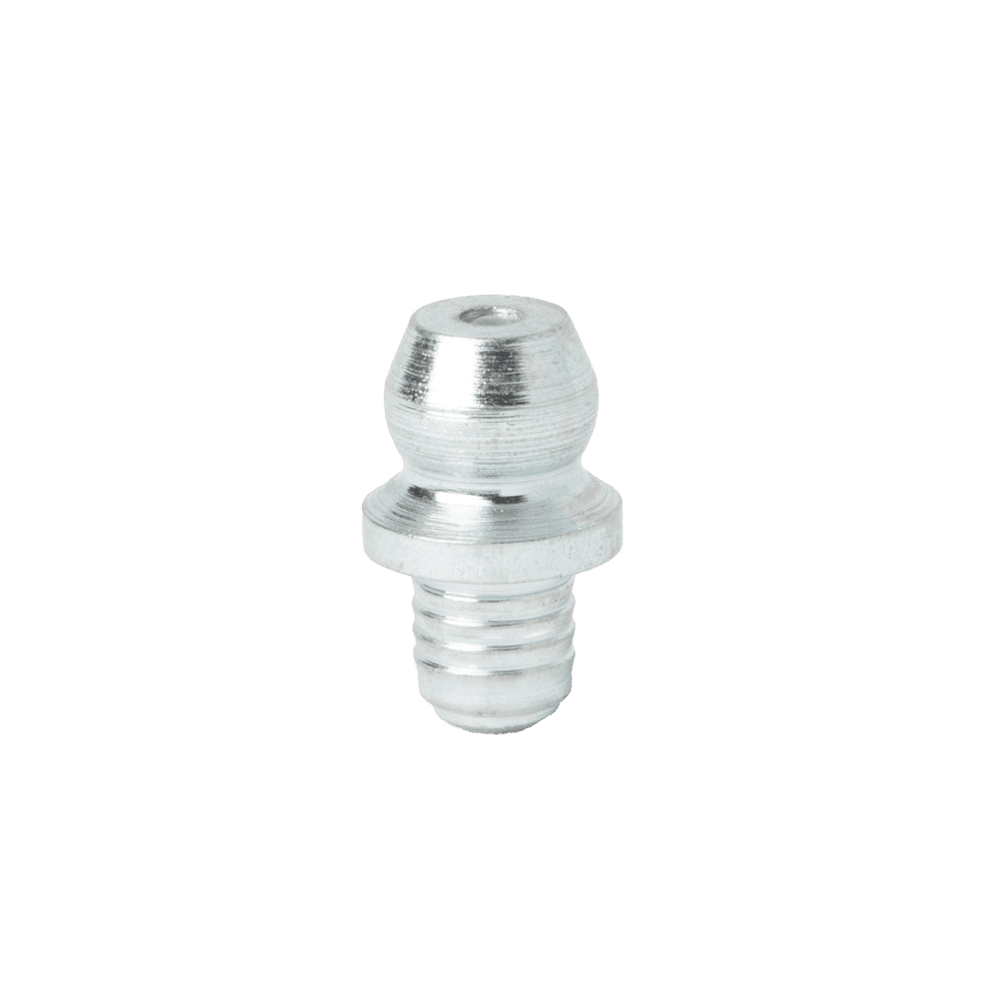 3/16'' Drive Fit Straight Grease Fitting - 10 pcs