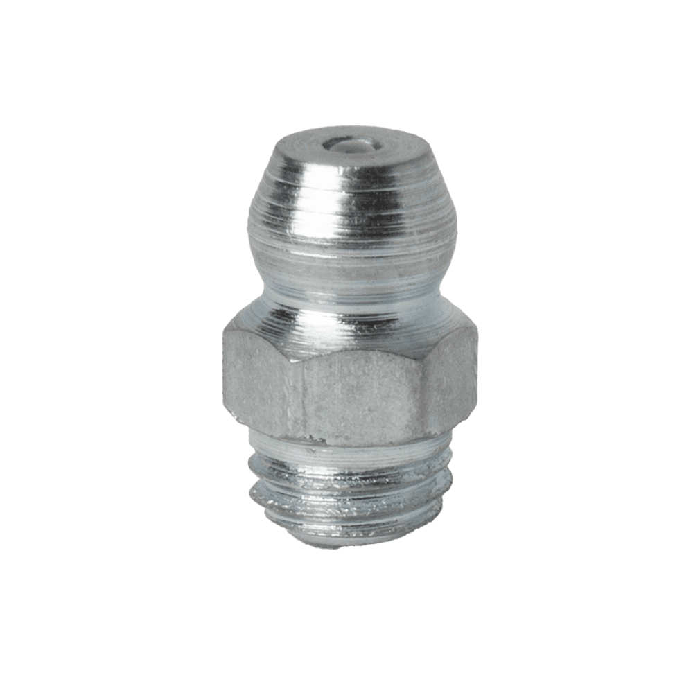 1/4" x 28 UNF Straight Grease Fitting - 10 pcs
