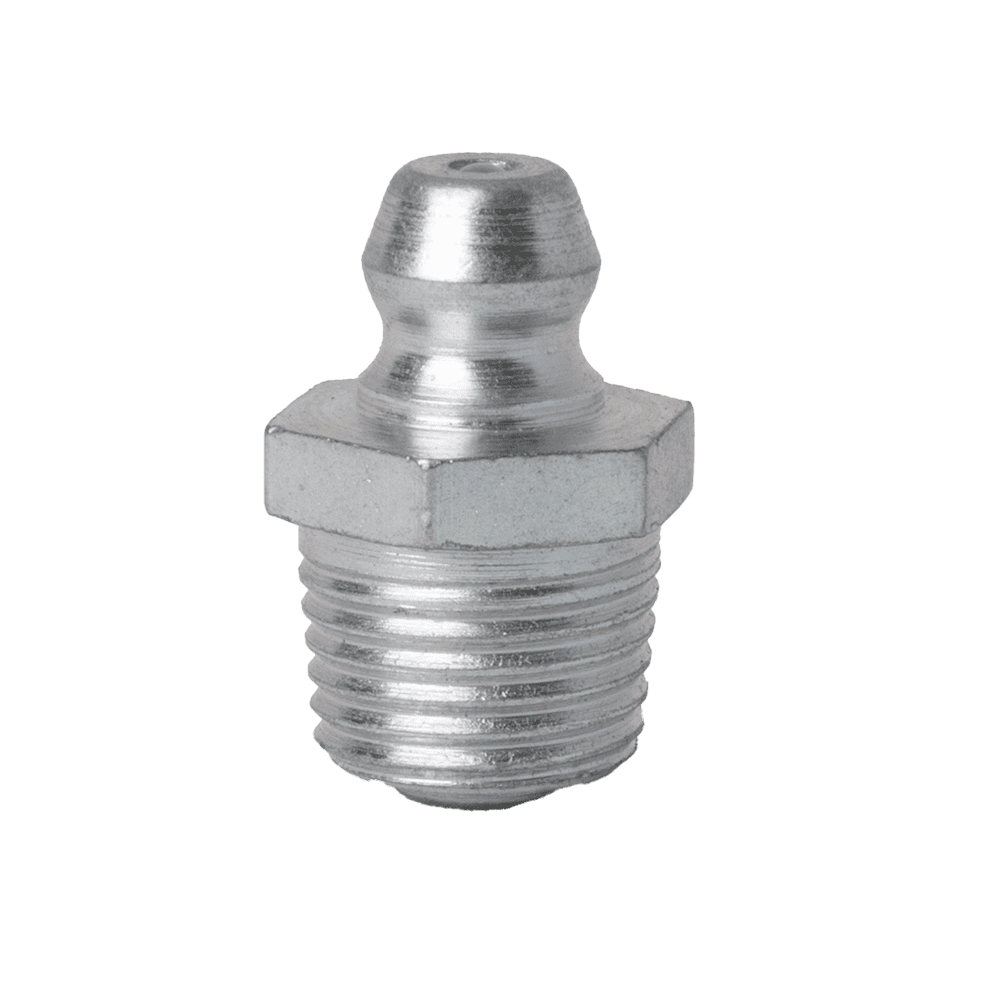 1/8" x 27 Self Forming Straight Grease Fitting - 10 pcs