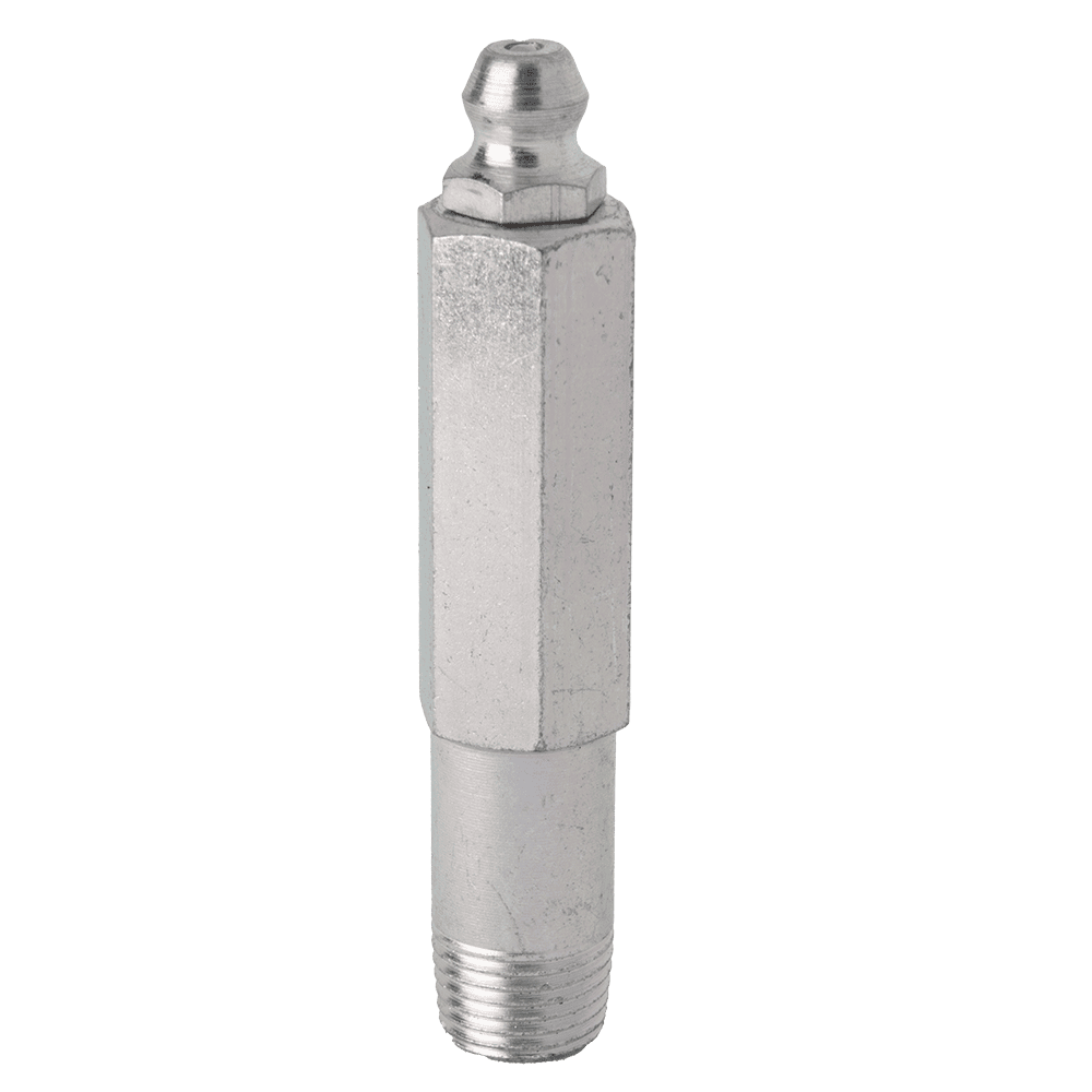1/8″ x 27 Pipe Special Taper Thread Forming Straight Grease Fitting - 2 pcs