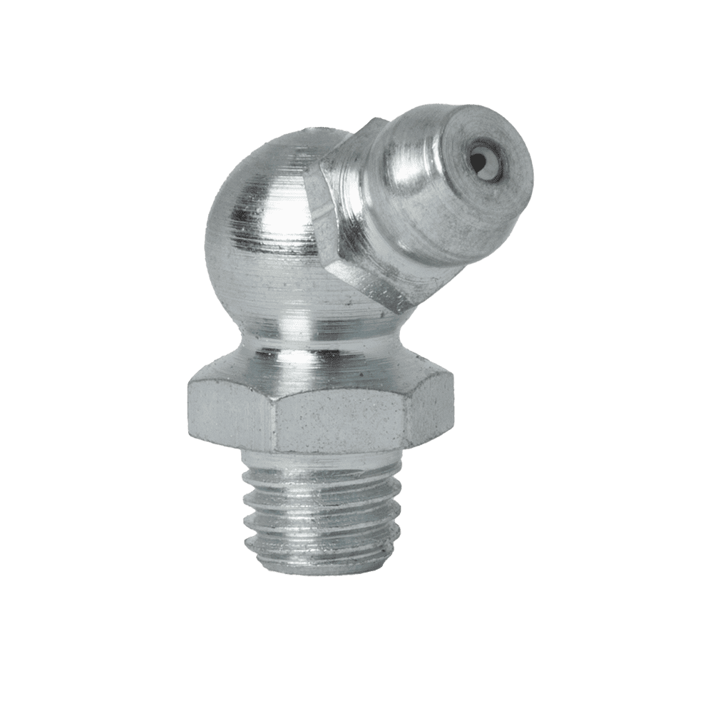 1/4'' x 28 SAE-LT 65˚ Grease Fitting - 10 pcs