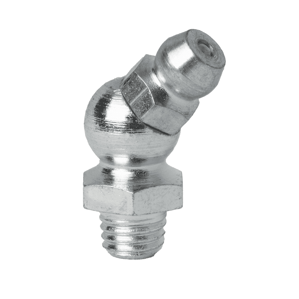 1/4 x 28 Thread Forming 45° Grease Nipple