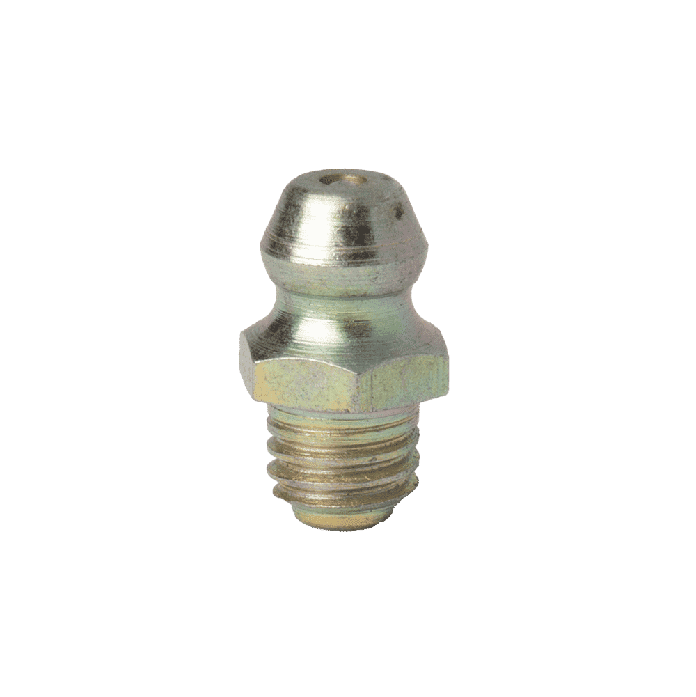 1/4" x 26 BSF Straight Grease Fitting - 10 pcs