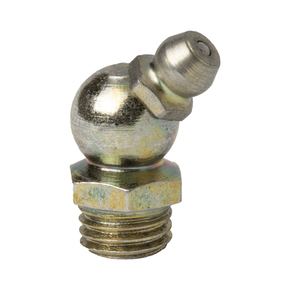 3/8" x 20 BSF 45˚ Grease Fitting - 10 pcs