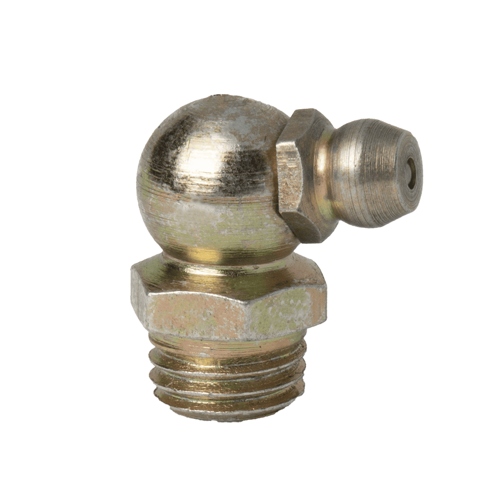 3/8" x 20 BSF 90˚ Grease Fitting - 10 pcs