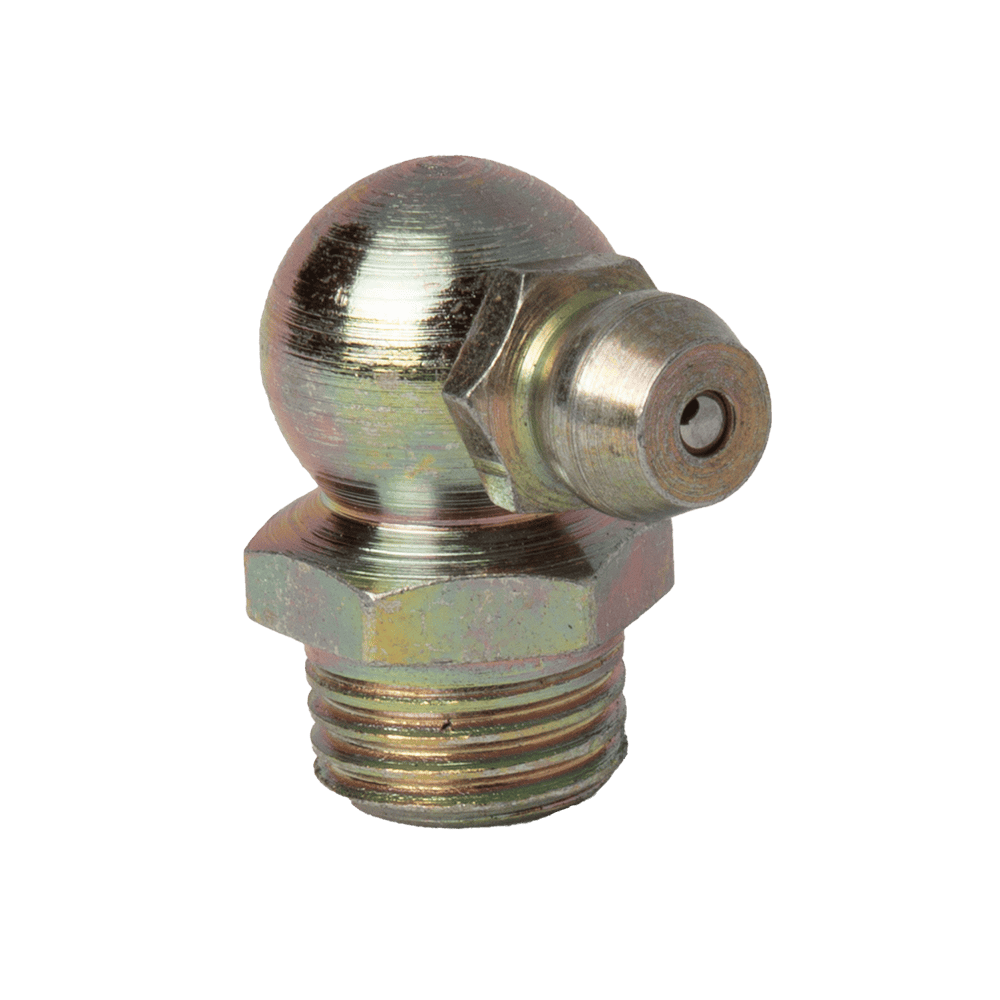 3/8" x 24 UNF 90˚ Grease Fitting - 10 pcs