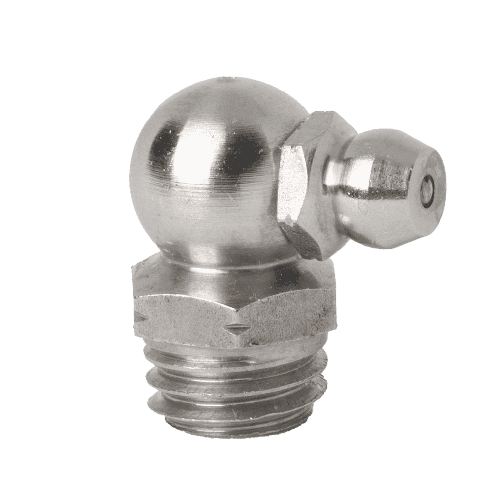 M10 x 1.5 Taper 90° Grease Fitting 316 Stainless Steel (A4) - 2 pcs