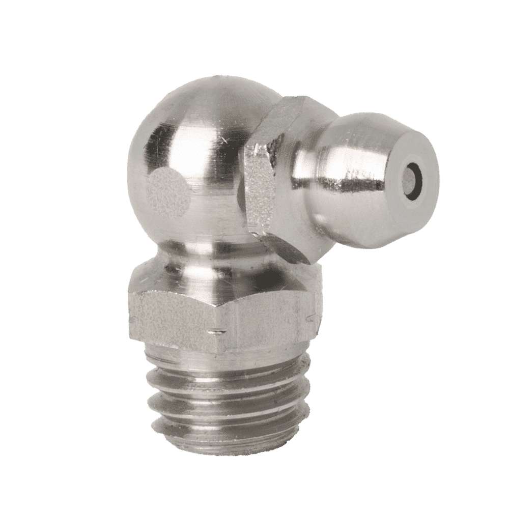 M8 x 1.25 Taper 90° Grease Fitting 316 Stainless Steel (A4)- 2 pcs