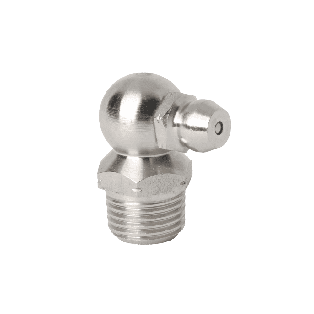 1/8" x 27 PTF 316 Stainless Steel 90° Grease Fitting - 2 pcs