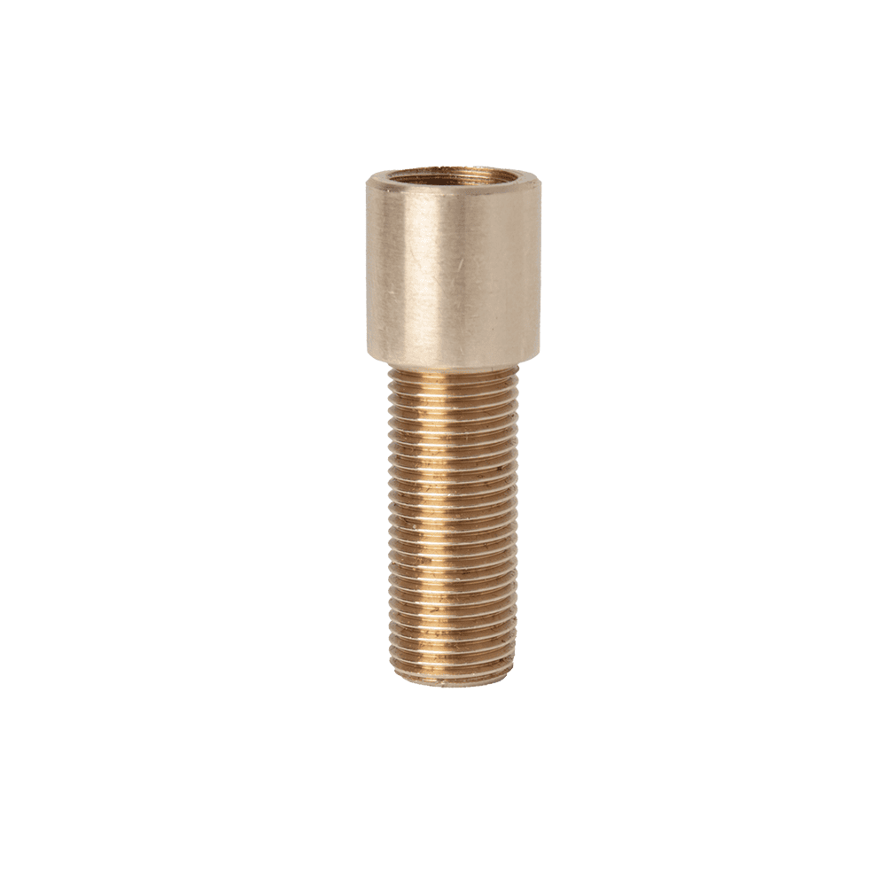 1/8" BSP Male to 1/8" BSP Female Brass Pipe Adaptor 3/16" Diameter Pipe - 1 pc