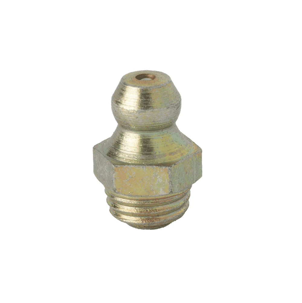 M8 x 1 Self Forming Thread Straight Grease Fitting - 10 pcs