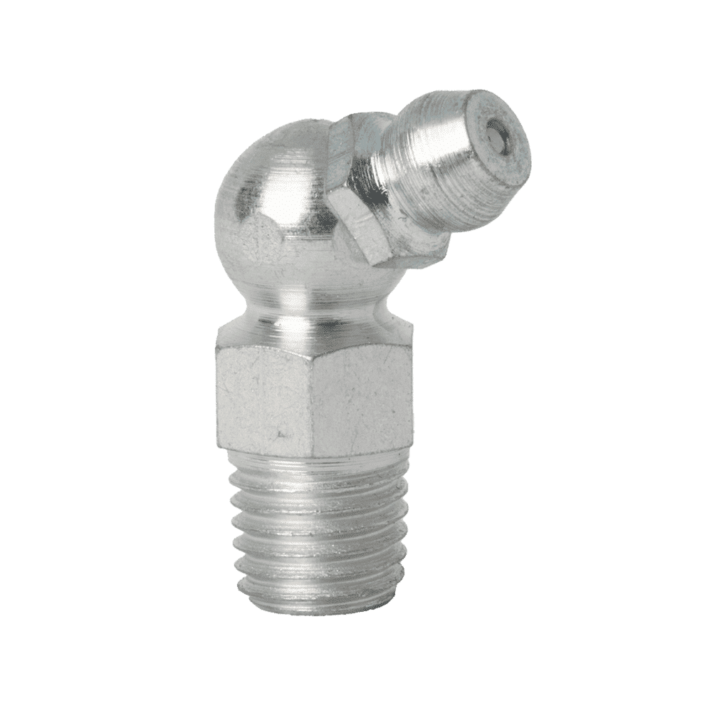 M8 x 1 Taper Long 67.5˚ Grease Fitting - 10 pcs