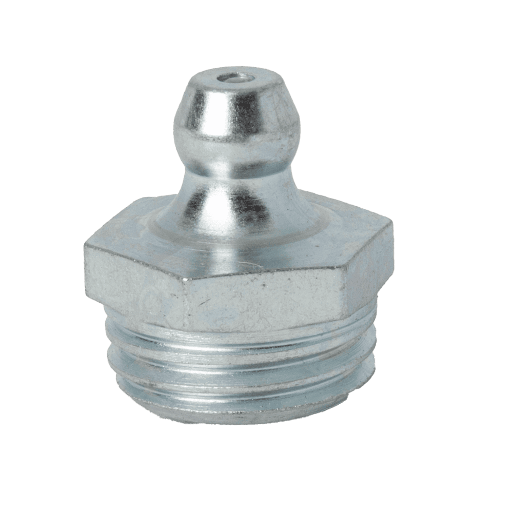 M14 x 1.5 Taper Straight Grease Fitting - 5 pcs