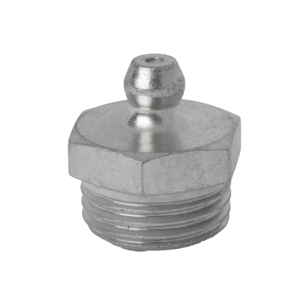 M16 x 1.5 Taper Straight Grease Fitting - 5 pcs