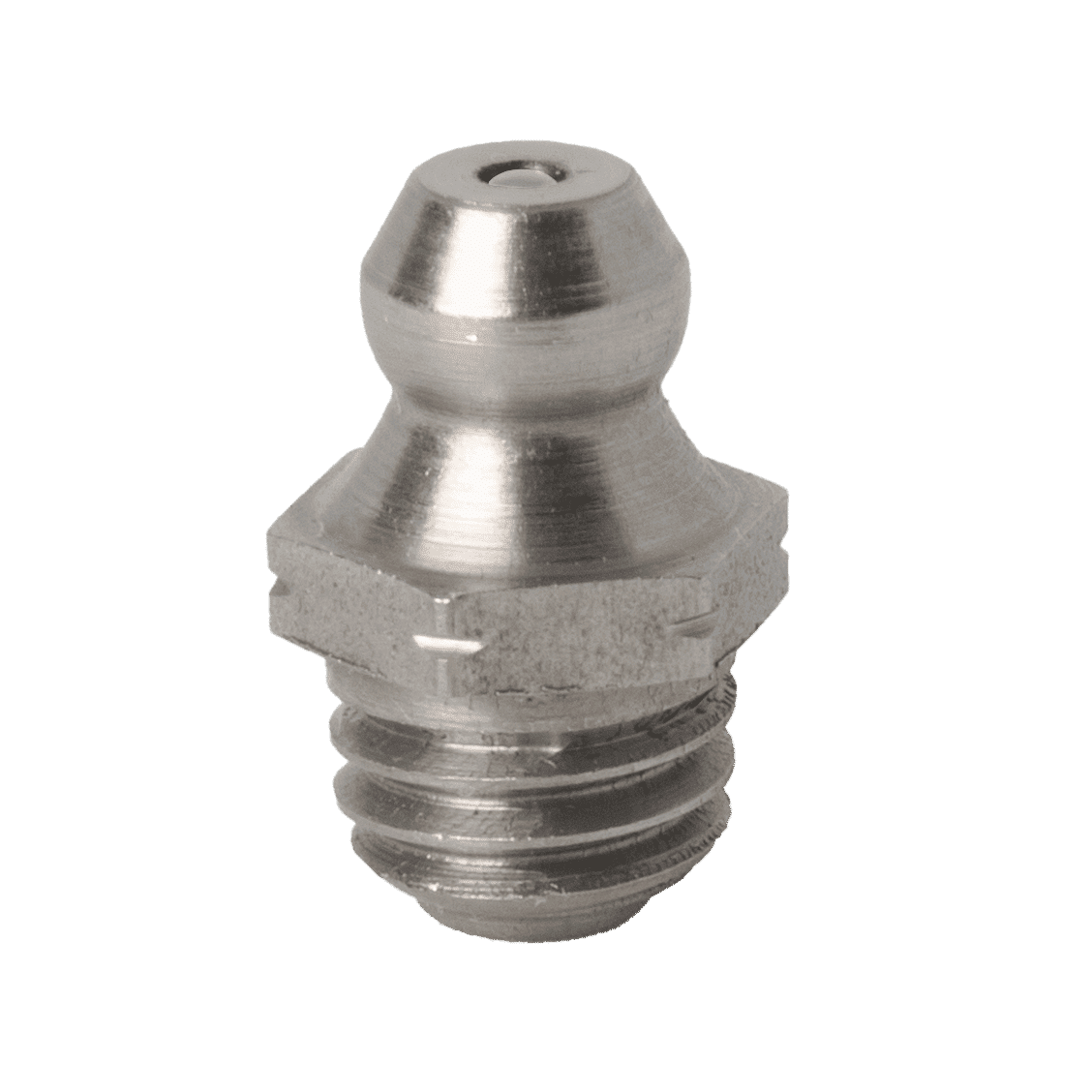 M8 x 1.25 Taper Straight Grease Fitting 303 Stainless Steel - 10 pcs