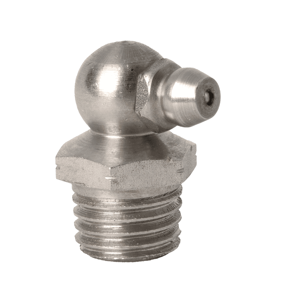 M12 x 1.5 Taper 90˚ Grease Fitting 303 Stainless Steel (A2) - 2 pcs