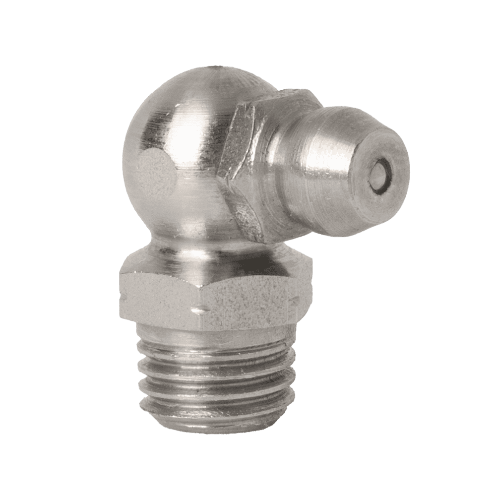 M8 x 1 Taper 90˚ Grease Fitting 303 Stainless Steel - 5 pcs