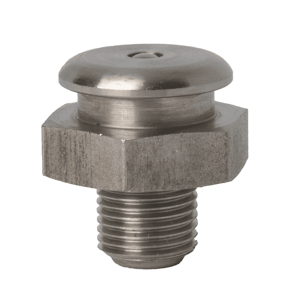 1/8" x 28 BSP (G1/8") Industrial Button Head 303 Stainless Steel - 1 pcs
