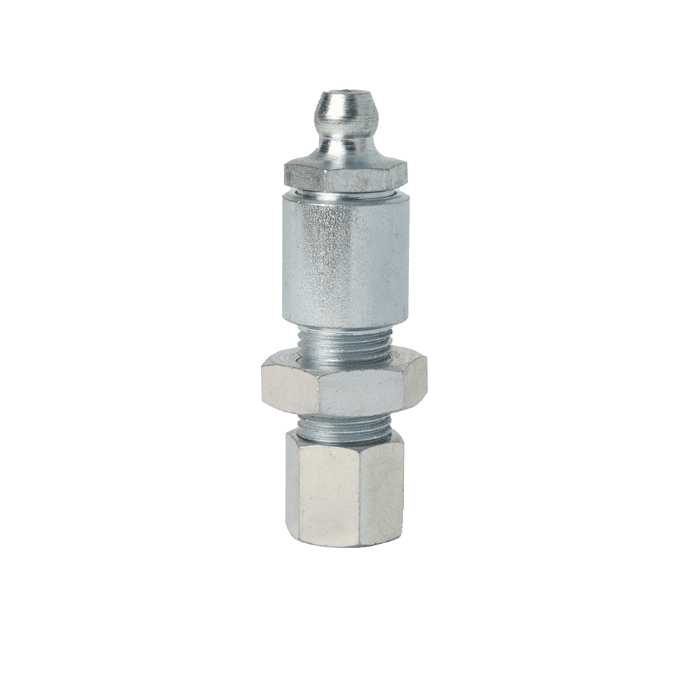 Battery Plate Adaptor for 3/16" Diameter Pipe with Compression Nut - 2 pcs
