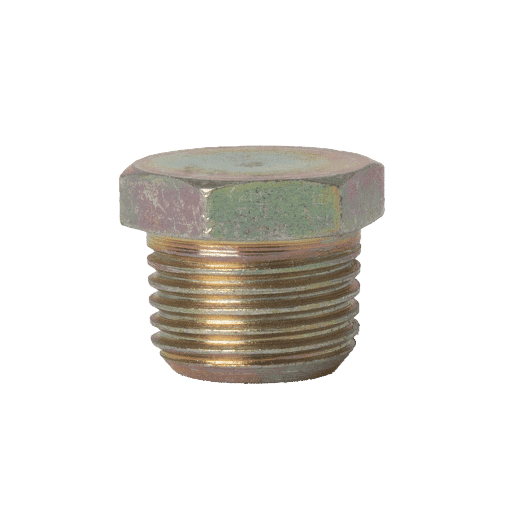 1/8" x 27 PTF Hex Headed Plug - 10 pcs