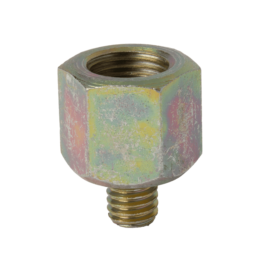 1/8" x 28 BSP Female to M6 x 1 Male 1/2" Thread Adaptor - 2 pcs
