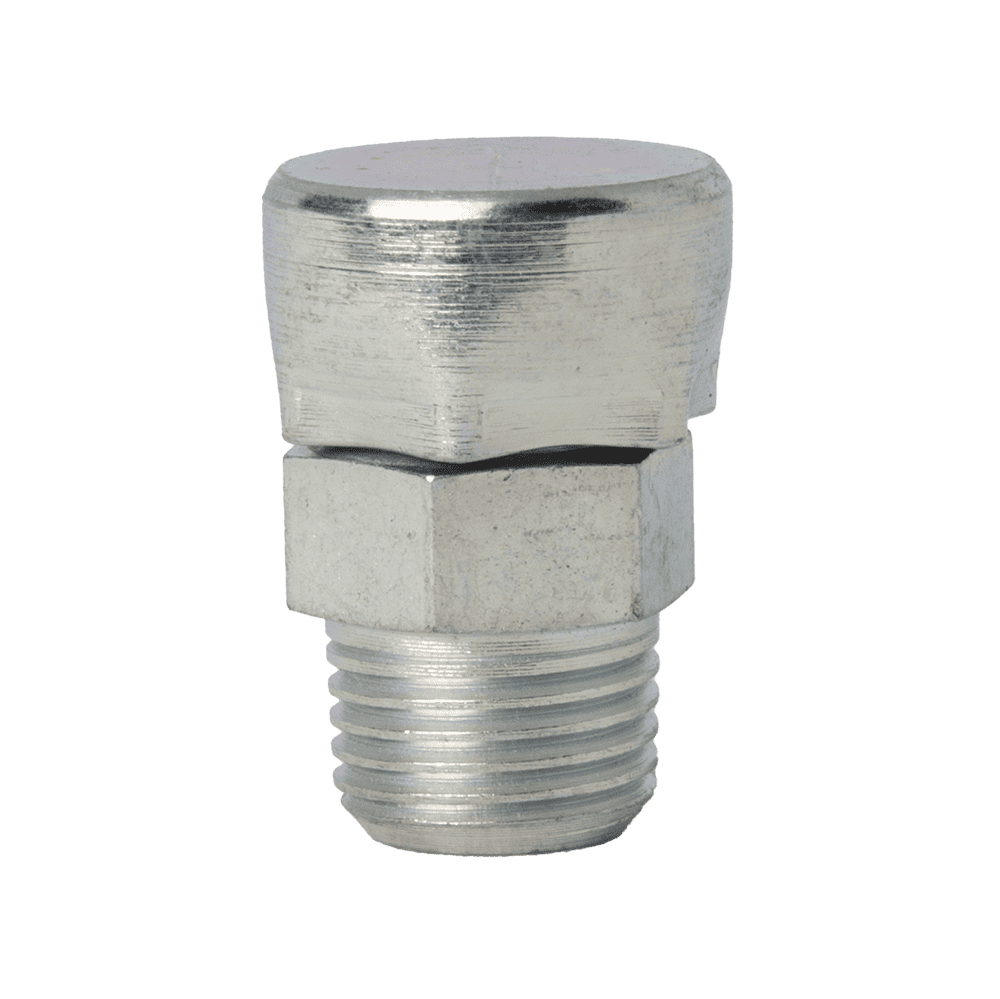 1/8'' x 27 PTF - Breather Vent - Zinc Plated - White - 5 pcs