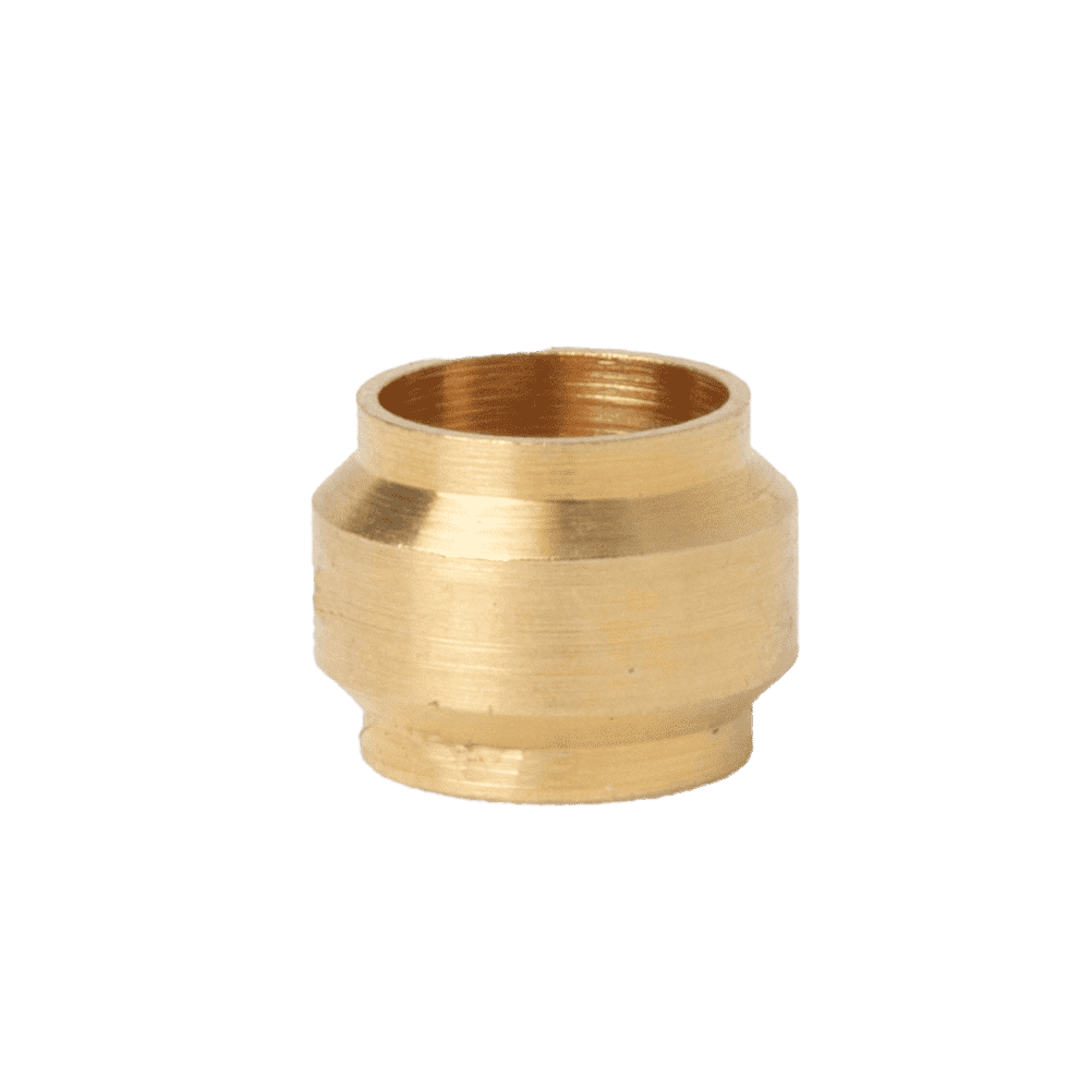 6mm Brass Olive - 10 pcs