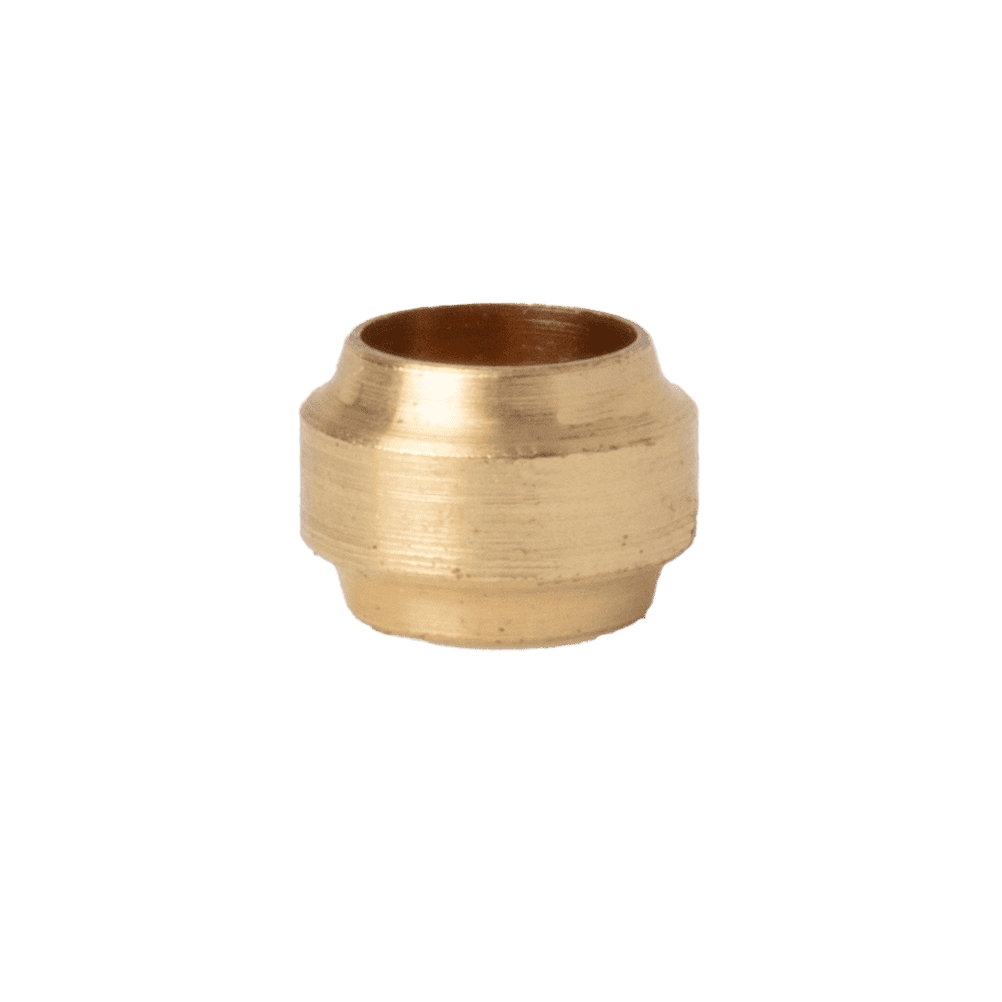5mm Brass Olive - 10 pcs