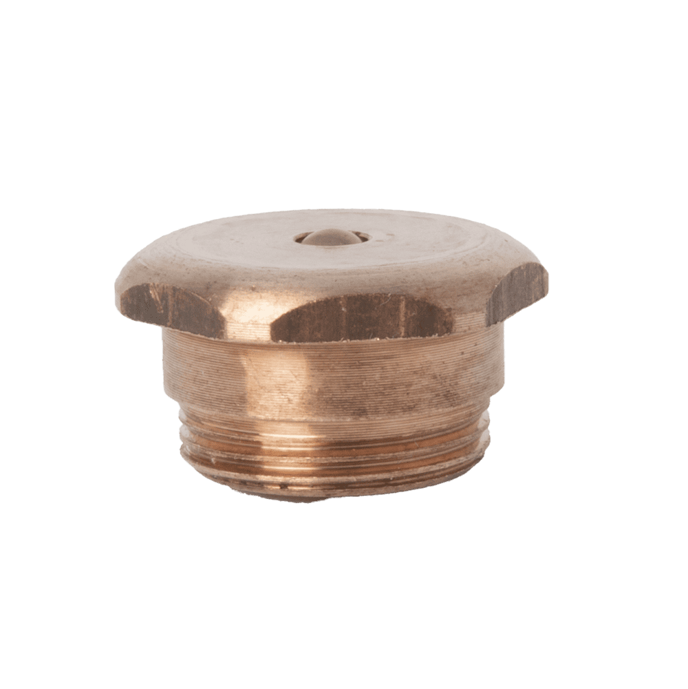 M12 x 0.75 Short Button Head Grease Fitting Phosphor Bronze - 1 pcs