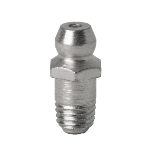 1/4" x 28 Self Forming Straight Grease Fitting - 10 pcs