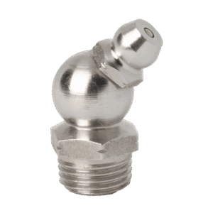 M10 x 1 Taper 45° Grease Fitting 316 Stainless Steel (A4) - 2 pcs