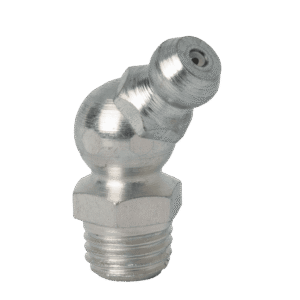 M8 x 1 Taper 45˚ Grease Fitting - 10 pcs