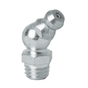 M8 x 1.25 Taper 45˚ Grease Fitting - 10 pcs