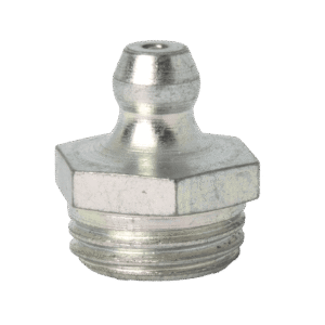 1/4" x 19 BSPT (R1/4") Short Straight Grease Fitting - 10 pcs