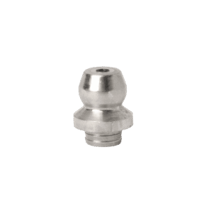 3/16'' Drive Fit No Ball Check Straight Grease Fitting 303 Stainless Steel - 10 pcs