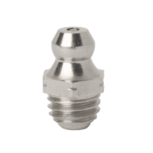 M8 x 1.25 Taper Straight Grease Fitting 316 Stainless Steel - 2 pcs