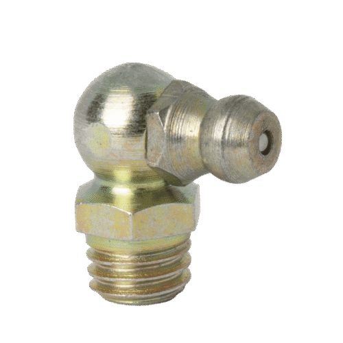 M8 x 1.25 Taper 90˚ Grease Fitting - 10 pcs