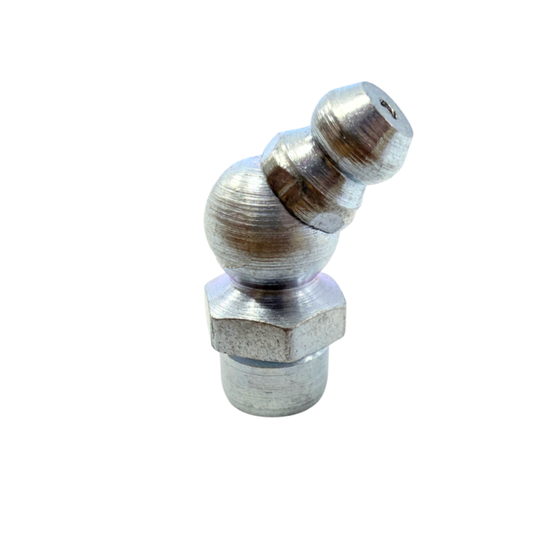 8mm Drive Fit 45° Grease Fitting - 10 pcs