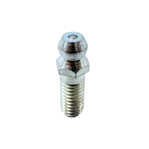 M6 x 1 22mm Long Straight Grease Nipple - 10 pcs