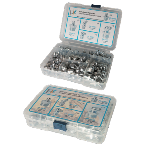 PTF Grease Fitting Kit (Compatible with Caterpillar Vehicles)