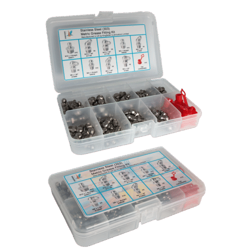 Metric Stainless Steel Grease Fitting Kit