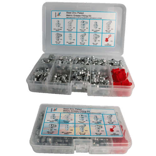 Metric Steel Grease Fitting Kit